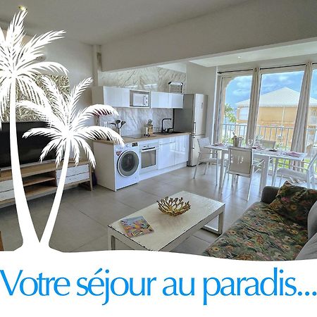 Studio Pieds Dans L'Eau Avec Vue Lagon Et Piscine Sandy Ground Bagian luar foto